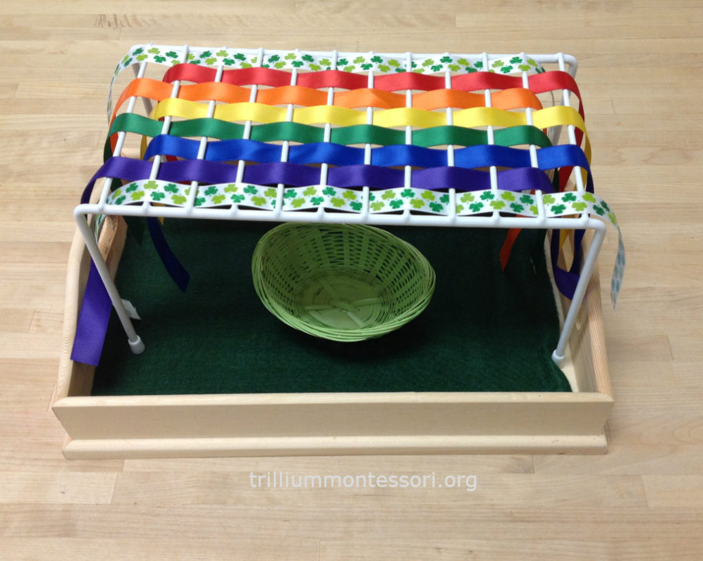 Rainbow Weaving Trillium Montessori