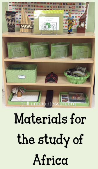 Geography Shelf- Trillium Montessori