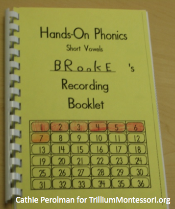 Practicing Short Vowels Recording Book