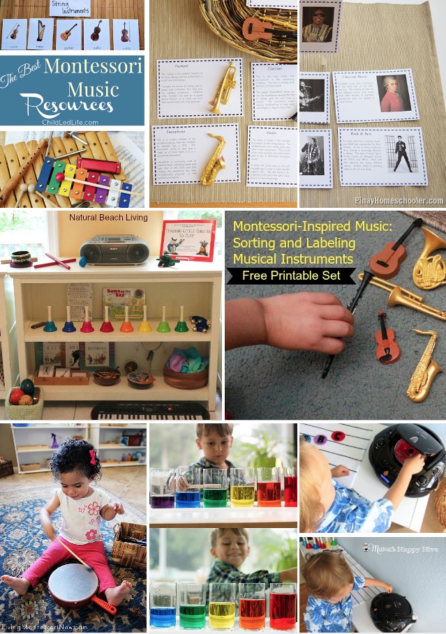 12 months of montessori learning music