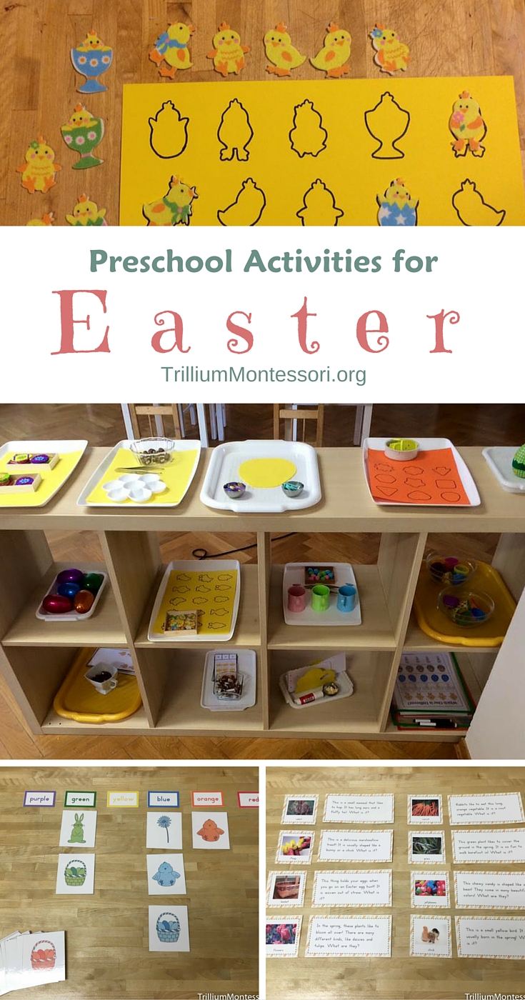 Preschool Activities for Easter