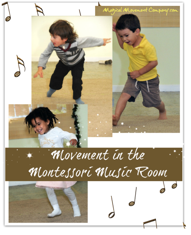 A Montessori music class
