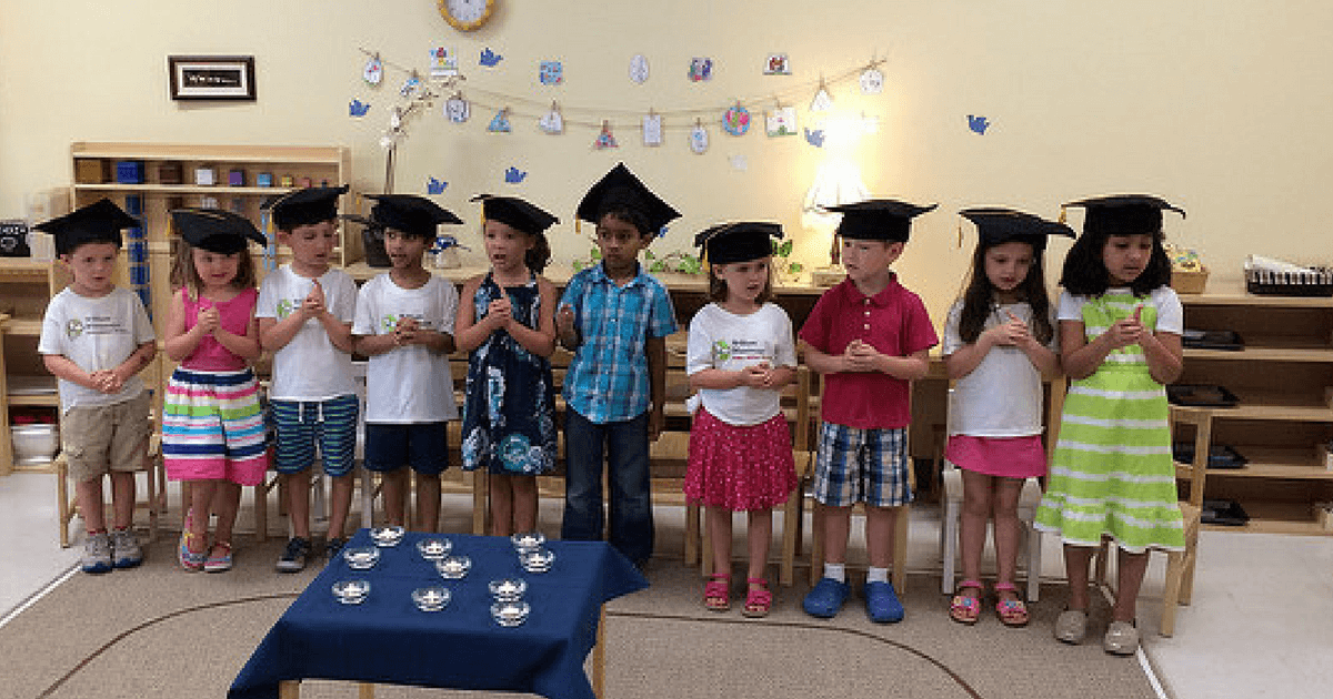 A Simple Montessori Graduation