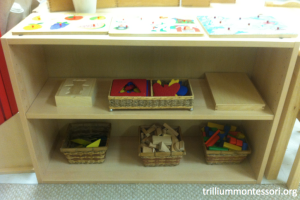 Pre-Montessori Shelf