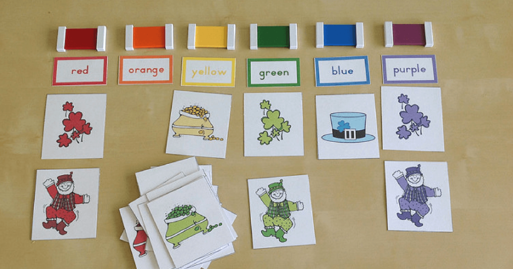 Preschool Printables for March and St. Patrick's Day