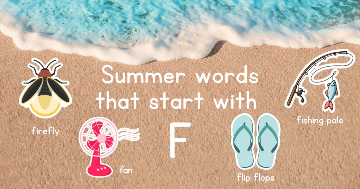 Summer Words that Start with F