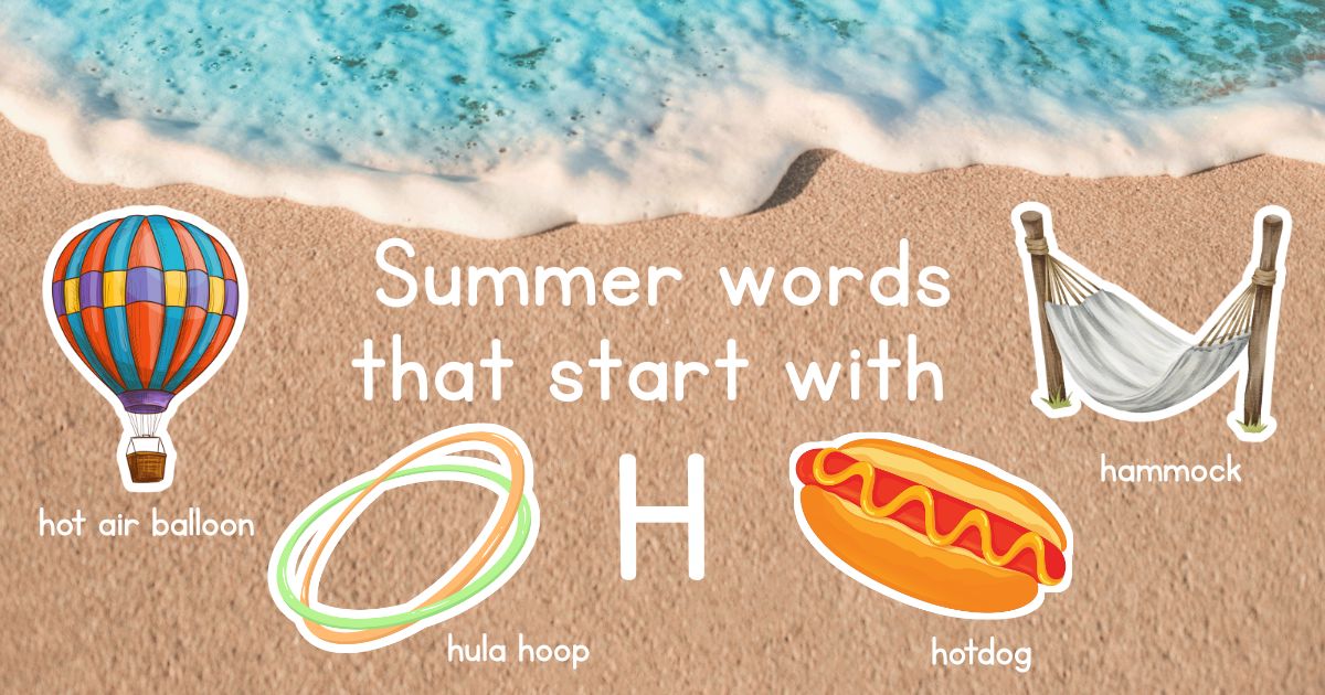 Summer words that Start with H