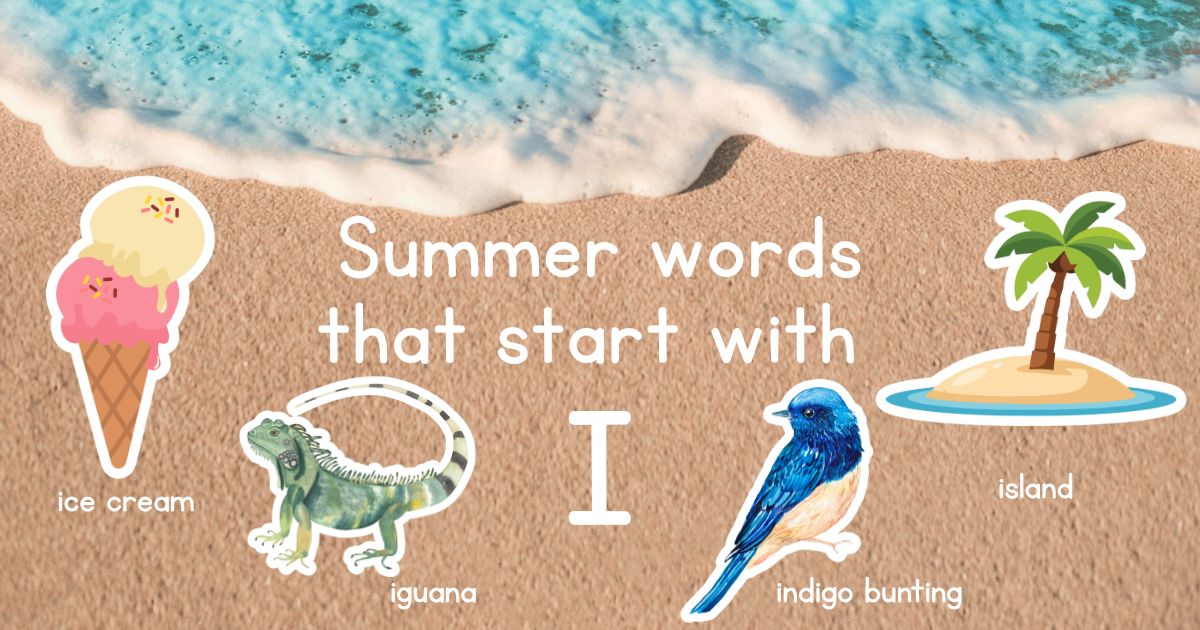 Summer Words that Start with I