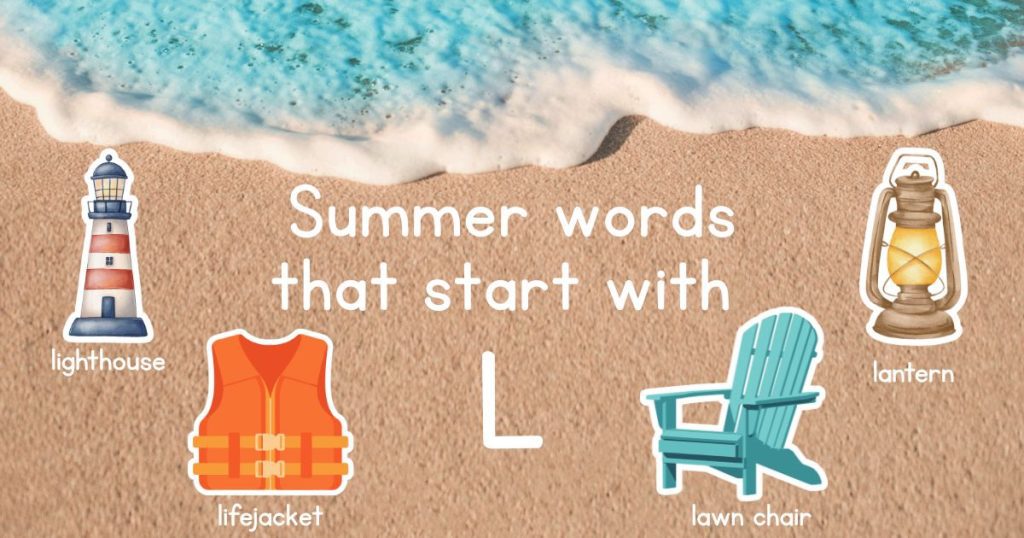 Summer Words that Start with L