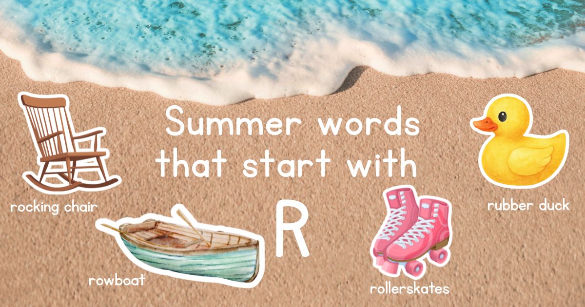 Summer Words that Start with R