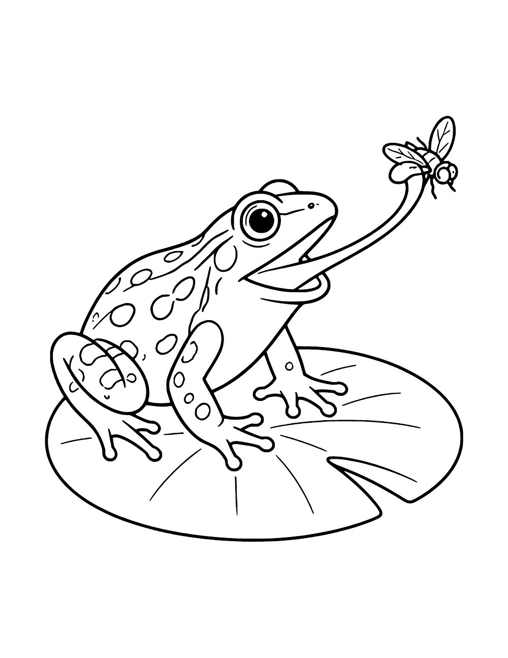 Color A Frog Frog Coloring Pages (15 Free PDF Printables)